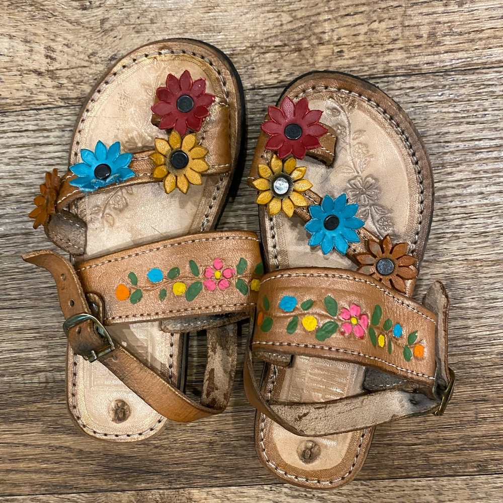 Handmade leather sandals BNWOT